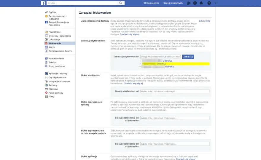 Jak odblokować kogoś na Facebooku - poradnik krok po kroku